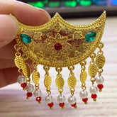Buy Emerald Ethiopian Hair Clip: Elegant Hbanasha Hairpin for Brides - Perfect Wedding Gift for only $8.78 at Flexi Africa!